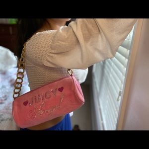 SOLD Juicy couture pink “juicy angel” purse